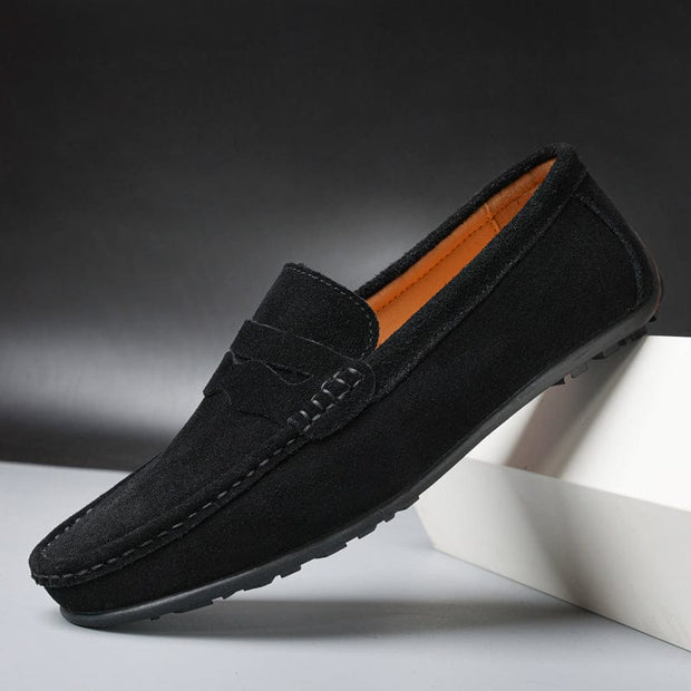 Bastien | Mocassin en daim Loafer