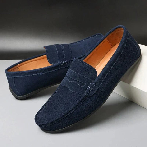 Bastien | Mocassin en daim Loafer