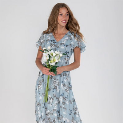 Anastasie | robe à imprimé floral