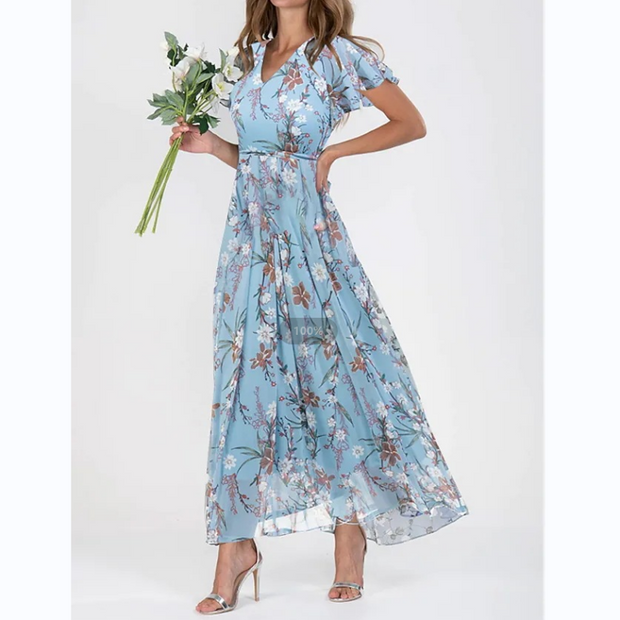 Anastasie | robe à imprimé floral